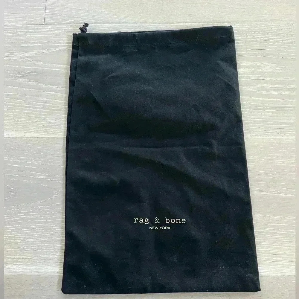 Rag & Bone black Dust storage travel Bag